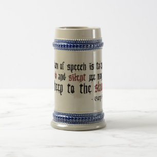 Freedom - George Washington Beer Stein