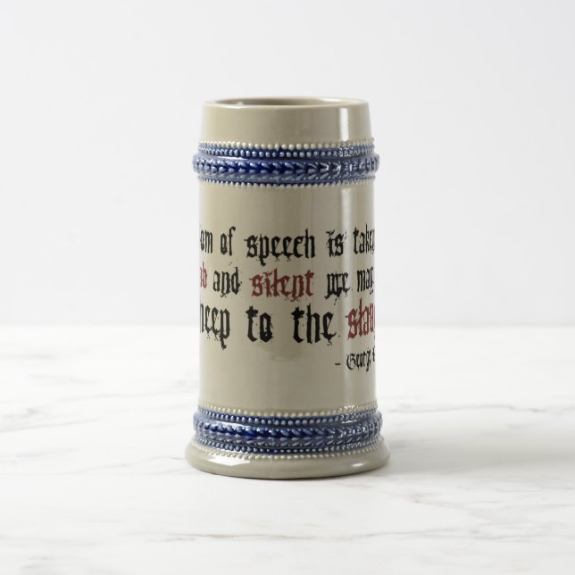 Freedom - George Washington Beer Stein (Center)