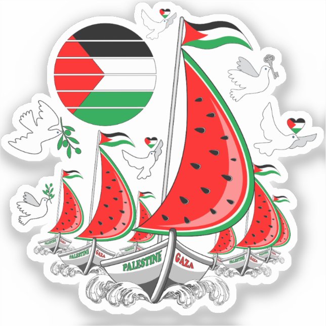 Freedom Global Sumud Flotilla Boats to Gaza (Front)