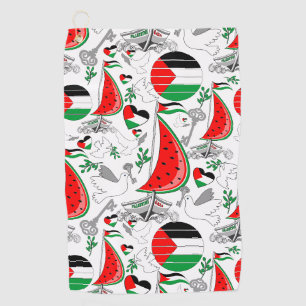 Freedom Global Sumud Flotilla Boats to Gaza Golf Towel
