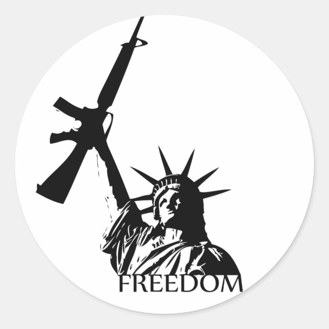 Freedom - Got guns? Classic Round Sticker (Front)
