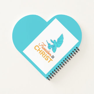 Freedom in Christ Tablet & Laptop Case Notebook