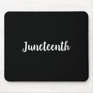 Freedom Independence Day Emancipation Tee Mouse Pad