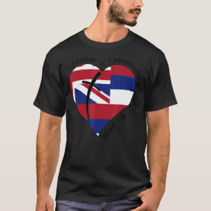 Freedom Independence Faith In God   Christian Hawa T-Shirt