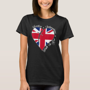 Freedom Independence Faith In God Christian Unit T-Shirt