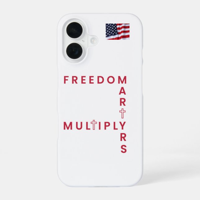 Freedom IPhone case (Back)