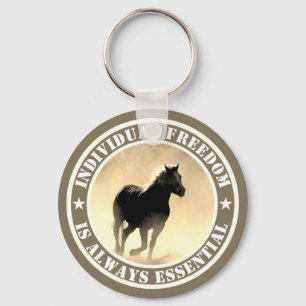 Freedom is Essential Keychain