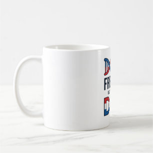 Freedom Is In Our DNA Patriotic Vector Shirt Desig Coffee Mug