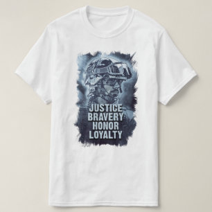 Freedom is Never Free Military and Soldier Quote T-Shirt