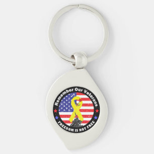 FREEDOM IS NOT FREE KEYCHAIN