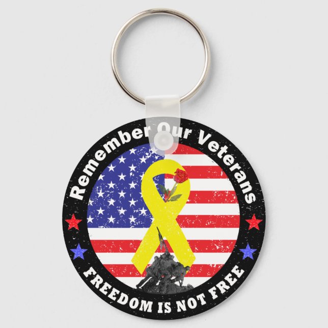 FREEDOM IS NOT FREE KEYCHAIN (Front)