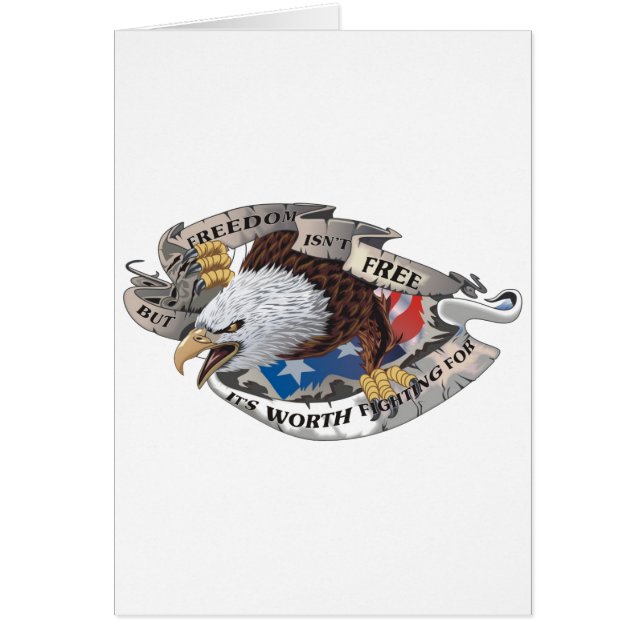 Freedom Isn't Free But It's Worth Fighting For (Front)