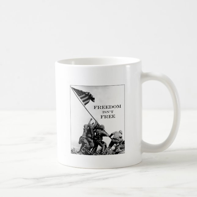 Freedom Isn't Free Coffee Mug (Right)