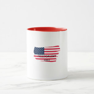 FREEDOM ISN'T FREE MEMORIAL DAY MUG
