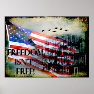 Freedom Isn't Free Poster