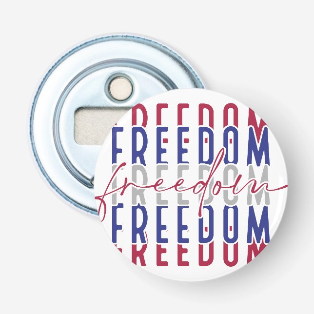 Freedom Kamala Harris Bottle Opener (Front)