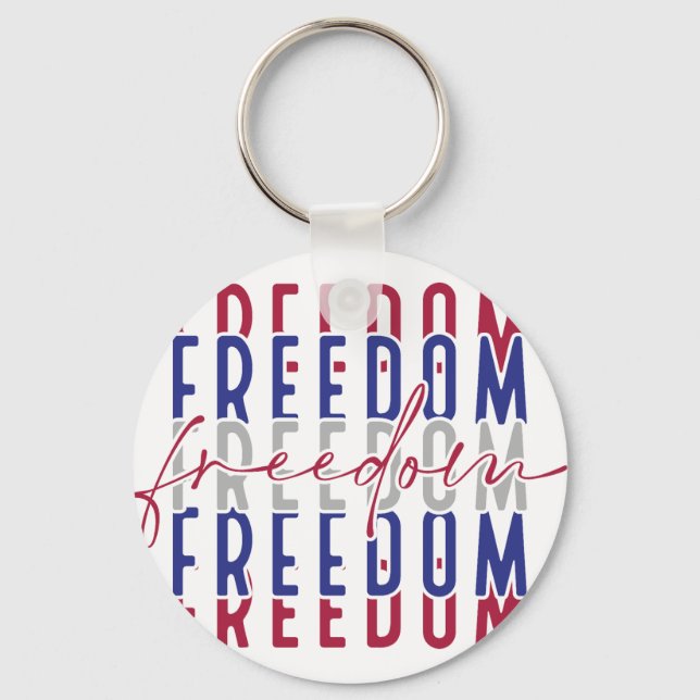 Freedom Kamala Harris Keychain (Front)