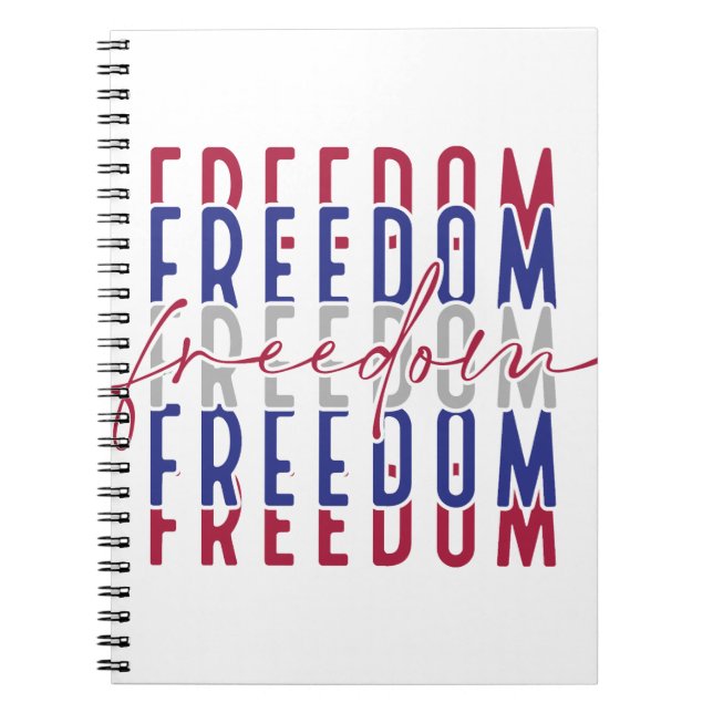 Freedom Kamala Harris Notebook (Front)