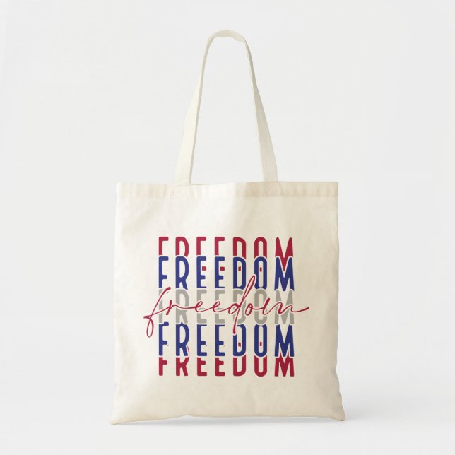 Freedom Kamala Harris Tote Bag (Front)