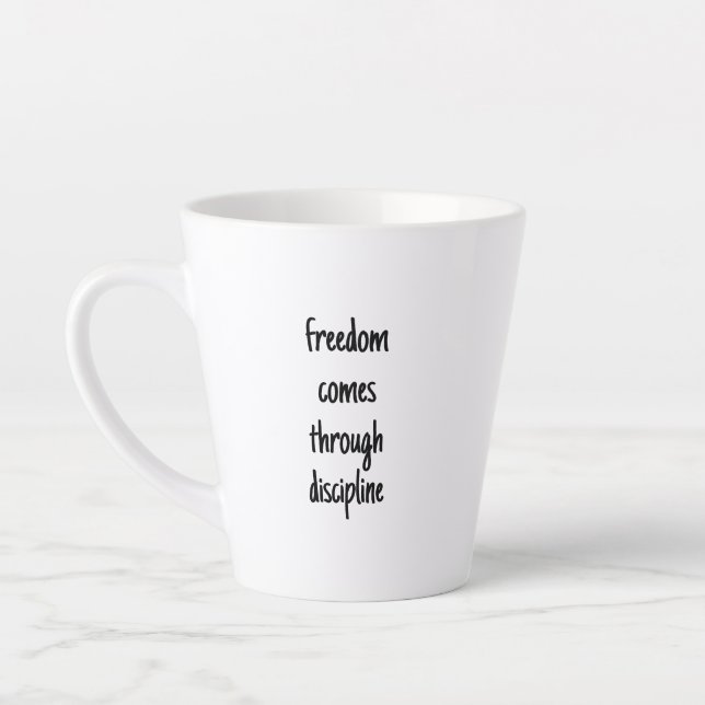 Freedom Latte Mug (Left)