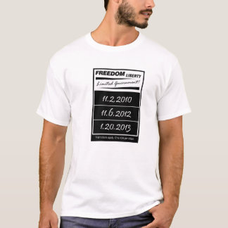 Freedom Liberty Limited Government T-Shirt