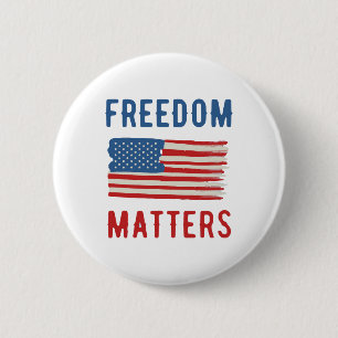Freedom Matters 2 Inch Round Button