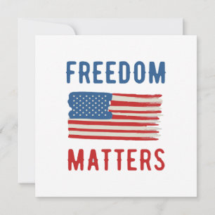 Freedom Matters Invitation