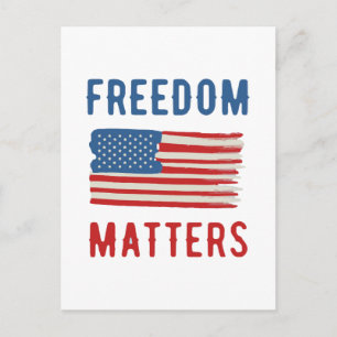 Freedom Matters Postcard