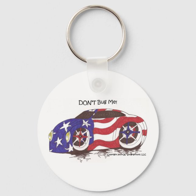 "Freedom-Mobile" TM - "Don't Bug Me !" Porte-clés (Recto)