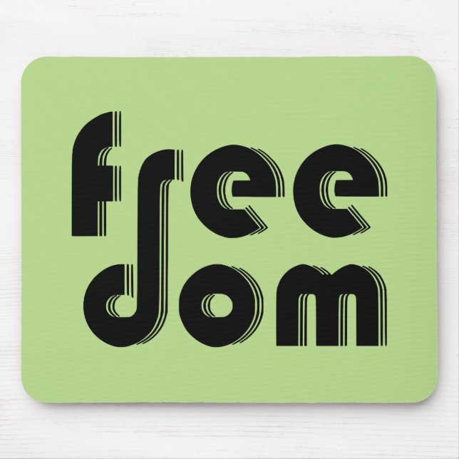 freedom mouse pad (Front)