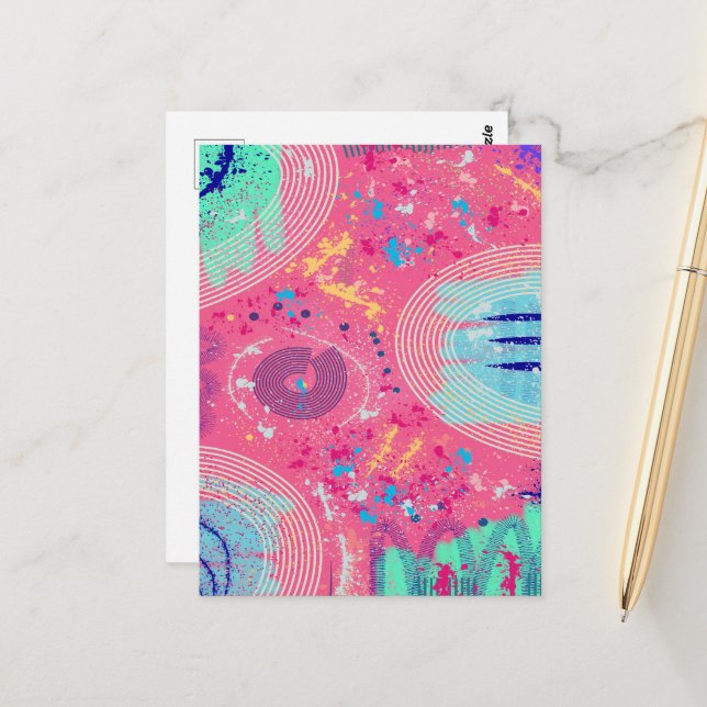 Freedom of Expression  Postcard (Front/Back In Situ)