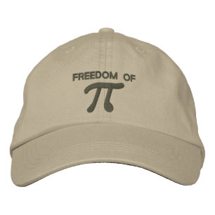 Freedom of Pi Embroidered Hat