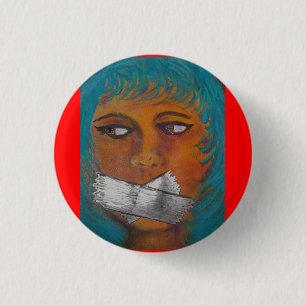freedom of speech 1 inch round button