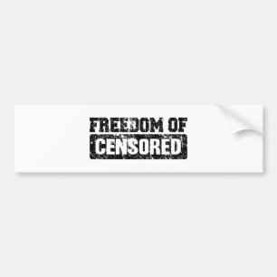 Freedom of Speech Maybe Not Exactly Bumper Sticker