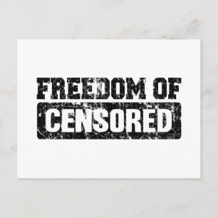 Freedom of Speech Maybe Not Exactly Postcard