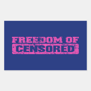 Freedom of Speech Maybe Not So Sticker