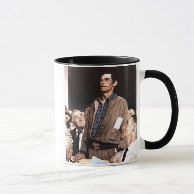 Freedom Of Speech Mug (Right)