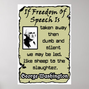 Freedom Of Speech Poster