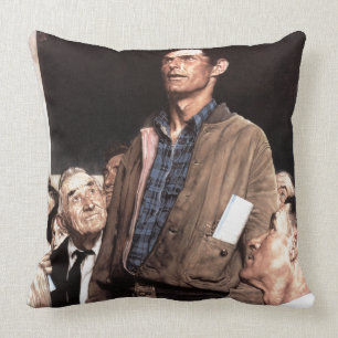 Freedom Of Speech Throw Pillow