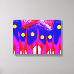 Freedom of the six suns art canvas print