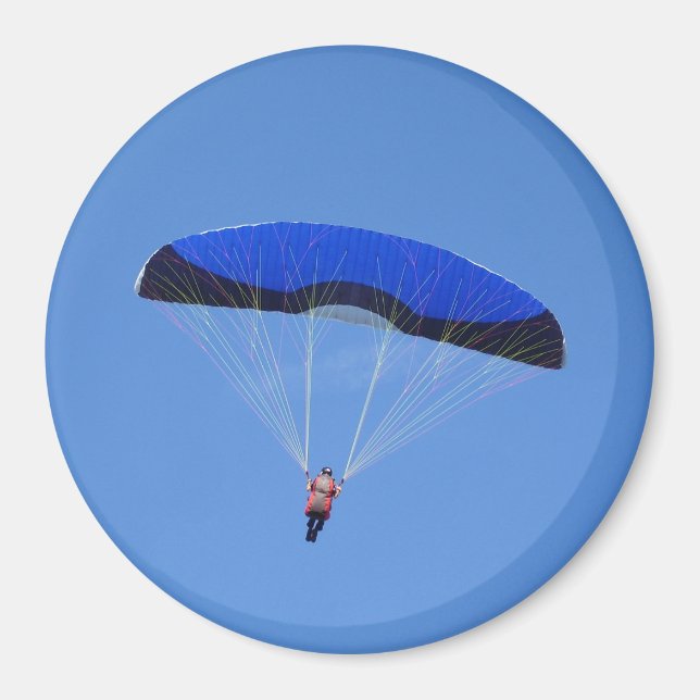 Freedom of the Skies Large Round Magnet (Front)