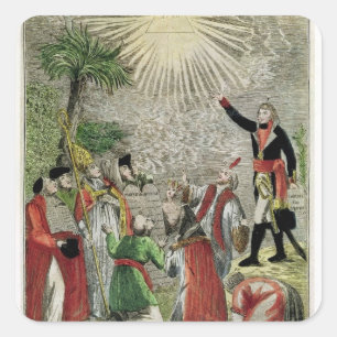 Freedom of Worship Square Sticker