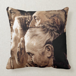 Freedom of Worship Throw Pillow