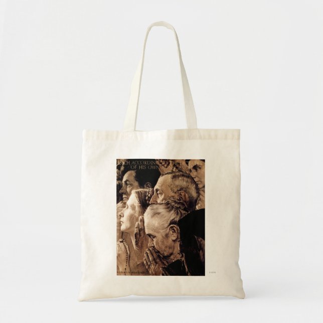 Freedom of Worship Tote Bag (Front)