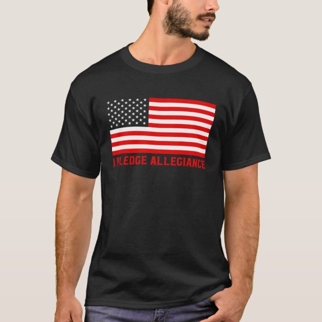 Freedom Over Fear Pro Gun USA Flag 2nd Amendment   T-Shirt (Front)