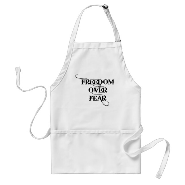 Freedom Over Fear Standard Apron (Front)