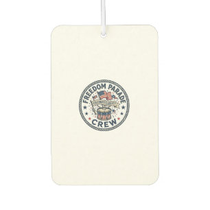 Freedom Parade Crew Patriotic Patriotic Parade Vin Air Freshener