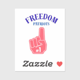 Freedom Patriots on a sticker