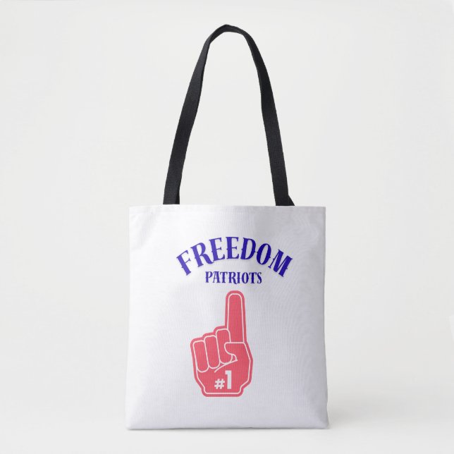 Freedom Patriots  Tote Bag (Front)