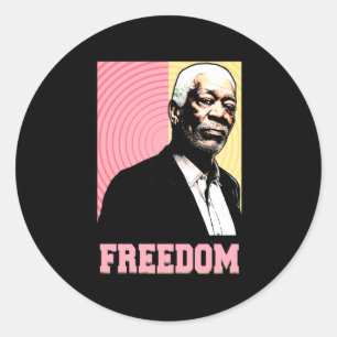 Freedom Pop Art Sticker 